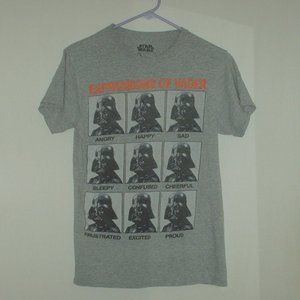 Star Wars Expressions of Vader T-shirt - New - size small